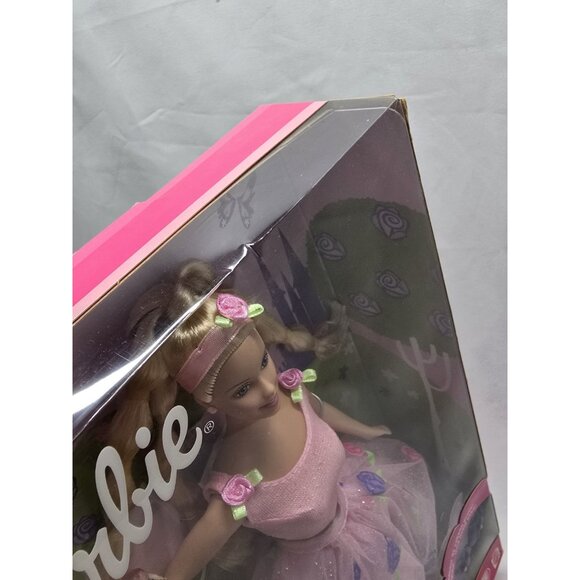 Rose Princess Blonde Barbie Doll Mattel 2000- New In Box - Picture 11 of 16